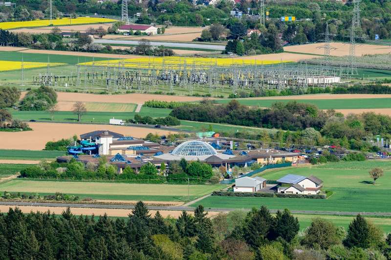Luftbild Stadtansicht Hofheim am Taunus