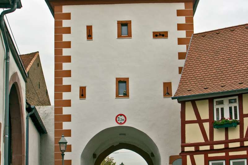 Hauptstraße im Maintaler Ortsteil Hochstadt