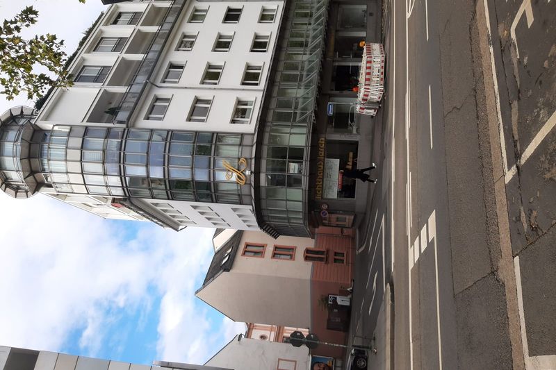 Altstadt-Flachsmarkt mit Straßenkreuzung in Mainz