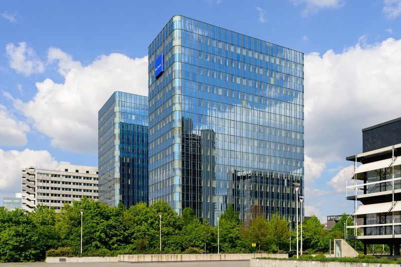 Blue Towers Büroquartier in Frankfurt-Niederrad