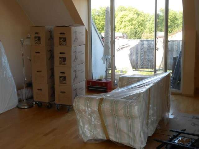 Sorgloser Privatumzug am Zielort