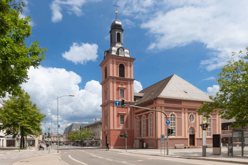 Evangelische Stadtkirche in Rüsselsheim am Main